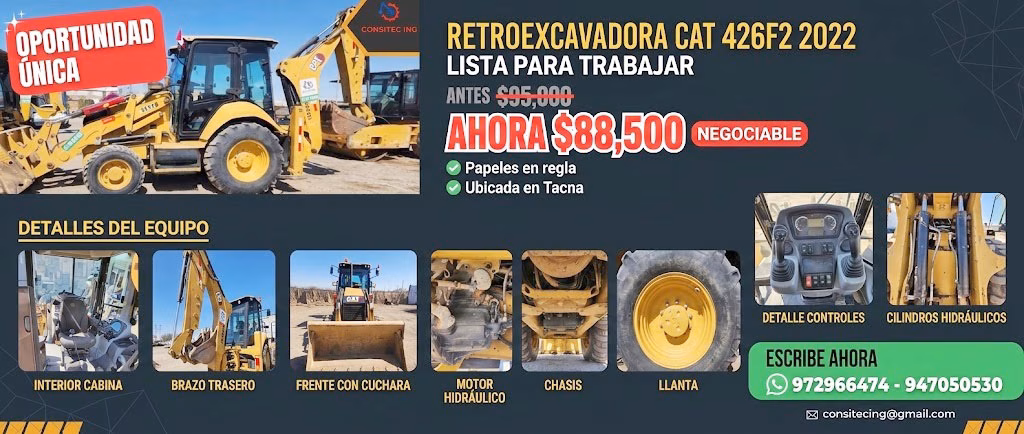 CATERPILLAR 426F2 2022 — foto 2